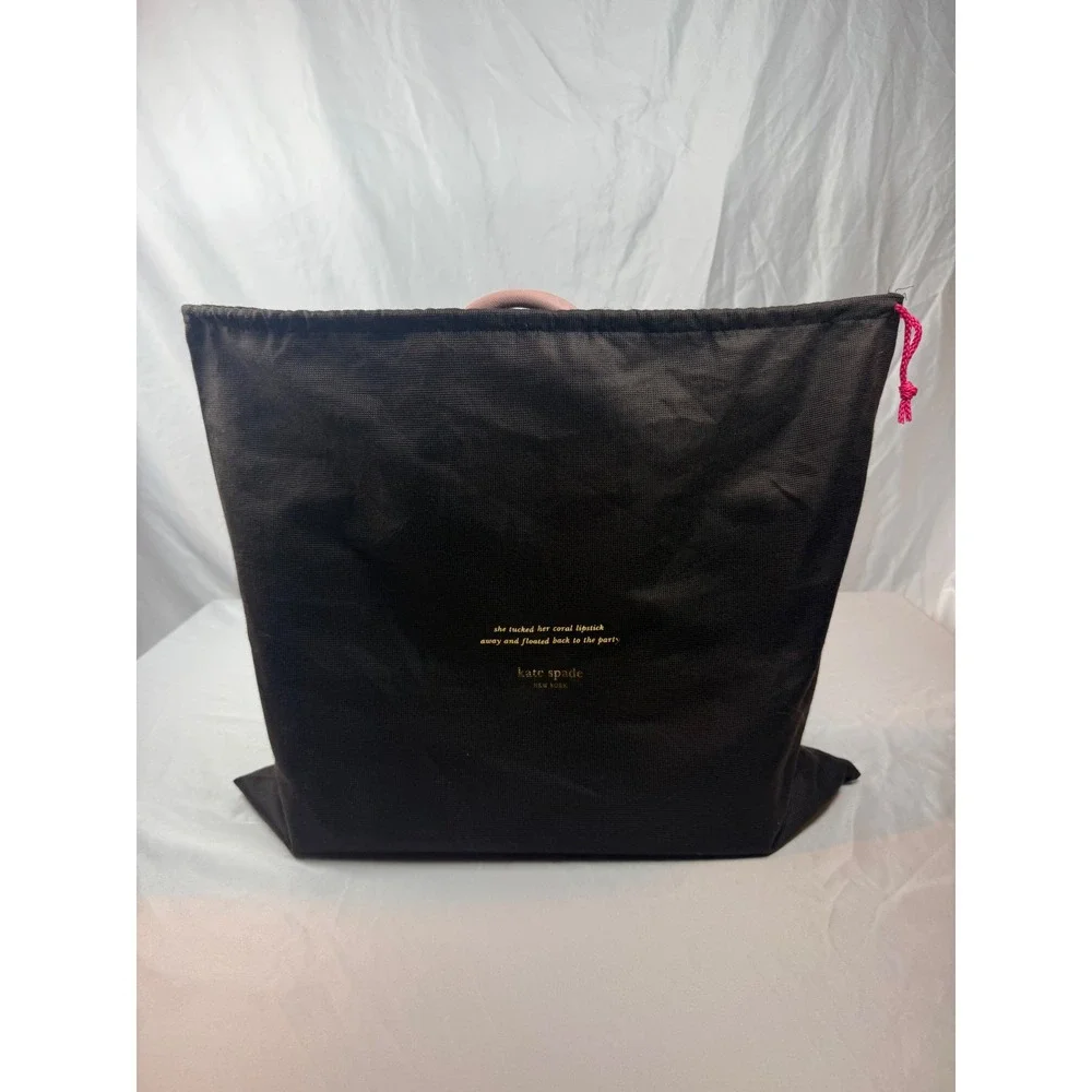 Kate‎ Spade Pink Saffiano Leather Satchel Crossbody Bag Dust Bag #mc